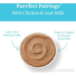 Solid Gold Purrfect Pairings Savory Mousse With Chicken & Goat Milk Grain-Free Cat Food Cups, 2.75-oz, Case Of 6 -Meow Meals 99384 PT1. AC SS1800 V1543527741