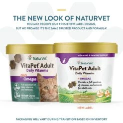 NaturVet VitaPet Adult Plus Omegas Soft Chews Multivitamin For Cats 12 NaturVet VitaPet Adult Plus Omegas Soft Chews Multivitamin For Cats -Meow Meals 99415 PT1. AC SS1800 V1698696009