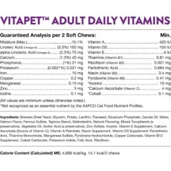 NaturVet VitaPet Adult Plus Omegas Soft Chews Multivitamin For Cats 18 NaturVet VitaPet Adult Plus Omegas Soft Chews Multivitamin For Cats -Meow Meals 99415 PT7. AC SS1800 V1698697412