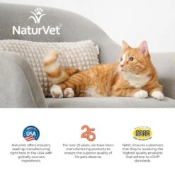 NaturVet VitaPet Adult Plus Omegas Soft Chews Multivitamin For Cats 19 NaturVet VitaPet Adult Plus Omegas Soft Chews Multivitamin For Cats -Meow Meals 99415 PT8. AC SS1800 V1698694599